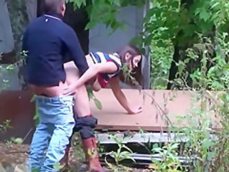 amateur sex with russian prostitute in the park