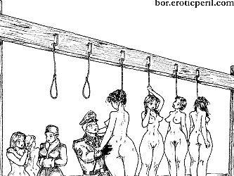 In live action porn it’s almost impossible to depict a hanging or other various forms of executions.